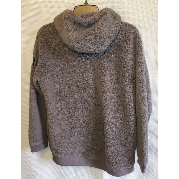 Rare The North Face Womens Sz M Sherpa Teddy Fleece Hoodie Full Zip Jacket - Picture 3 of 13
